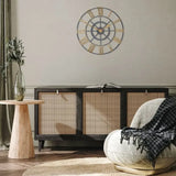 Ghedi Sera Star Grand Clock Brass — SantoLusso®