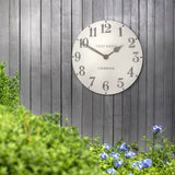 Ghedi Outdoor Wall Clock Arabic Crackle — SantoLusso®