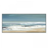 Ghedi Along the Coastline Framed Canvas — SantoLusso®