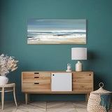 Ghedi Along the Coastline Framed Canvas — SantoLusso®