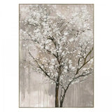 Ghedi Blossom Breeze Framed Canvas — SantoLusso®