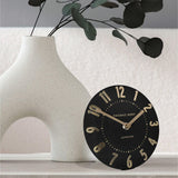 Ghedi Durassi Mantel Clock Noir — SantoLusso®