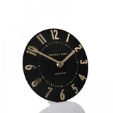 Ghedi Durassi Mantel Clock Noir — SantoLusso®