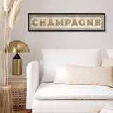 Ghedi Champagne Mirrorred Art — SantoLusso®