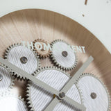 Ghedi Ora Wall Clock Cog Ivory — SantoLusso®