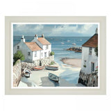 Ghedi Calm Cove Framed Canvas — SantoLusso®