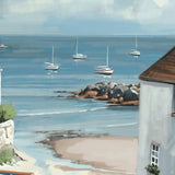 Ghedi Calm Cove Framed Canvas — SantoLusso®