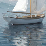 Ghedi Azure Reflections Framed Art — SantoLusso®