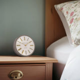 Ghedi Valtieri Clock Dusty Taupe — SantoLusso®