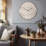 Ghedi Sestaro Wall Clock Stone — SantoLusso®