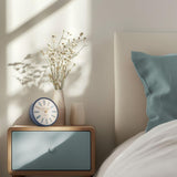 Ghedi Valtieri Clock Dusty Blue — SantoLusso®