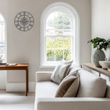 Ghedi North Star Wall Clock Slate — SantoLusso®