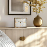 Ghedi Lungarini Mantel Clock Bronze — SantoLusso®