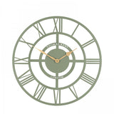 Ghedi North Star Wall Clock Olive — SantoLusso®