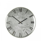 Ghedi Melluna Wall Clock Silver — SantoLusso®