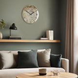 Ghedi Melluna Wall Clock Gold — SantoLusso®