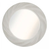 Ghedi Beressa Twist Mirror Off White — SantoLusso®