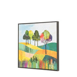 Ghedi Bright Horizons Framed Canvas — SantoLusso®