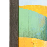Ghedi Bright Horizons Framed Canvas — SantoLusso®