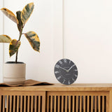 Ghedi Durassi Mantel Clock Graphite Silver — SantoLusso®