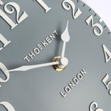 Ghedi Arabica Mantel Clock Flax Blue — SantoLusso®