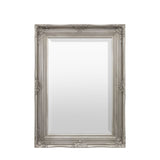 Ghedi Lambrusco Rectangle Mirror Ant Silver — SantoLusso®