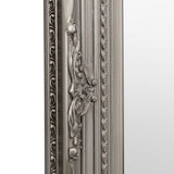 Ghedi Lambrusco Rectangle Mirror Ant Silver — SantoLusso®