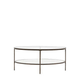 Ghedi Ora Coffee Table Bronze — SantoLusso®