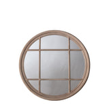 Ghedi Rivetto Round Mirror Clay — SantoLusso®