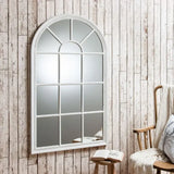 Ghedi Frilina Mirror White — SantoLusso®