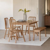 Ghedi Esla Dining Table Natural — SantoLusso®