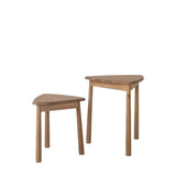 Ghedi Esla Nest of 2 Tables Oak — SantoLusso®