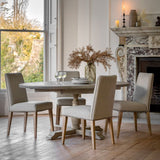 Ghedi Segre Round Extending Dining Table — SantoLusso®