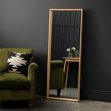 Ghedi Meteo Mirror Long Oak — SantoLusso®