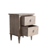 Ghedi Segre 2 Drawer Bedside Table — SantoLusso®