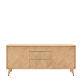 Ghedi Tormes 2Dr/3Drwr Sideboard — SantoLusso®