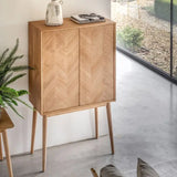 Ghedi Tormes 2 Door Cocktail Cabinet — SantoLusso®