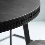 Ghedi Montone Boutique Round Dining Table — SantoLusso®