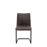 Ghedi Mella Grey Chair (2pk) — SantoLusso®