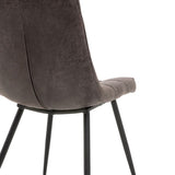 Ghedi Tiervo Grey Chair (2pk) — SantoLusso®