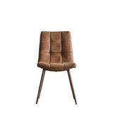 Ghedi Tiervo Brown Chair (2pk) — SantoLusso®