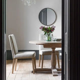 Ghedi Roberta Dining Chair Cement Linen (2pk) — SantoLusso®