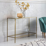 Ghedi Ulla Console Table Bronze — SantoLusso®