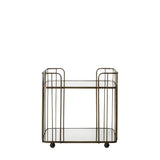 Ghedi Irpino Drinks Trolley Bronze — SantoLusso®