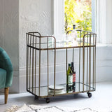 Ghedi Irpino Drinks Trolley Bronze — SantoLusso®