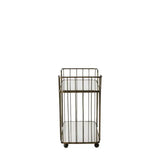 Ghedi Irpino Drinks Trolley Bronze — SantoLusso®