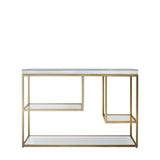 Ghedi Piova Console Table Champagne — SantoLusso®