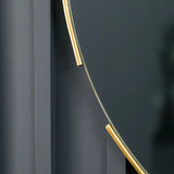 Ghedi Venturo Round Mirror Gold — SantoLusso®