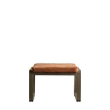 Ghedi Tinella Footstool Ochre — SantoLusso®