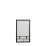 Ghedi Marino Mirror Rectangle Black — SantoLusso®